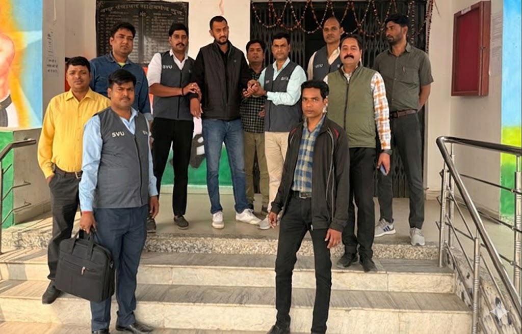 मुजफ्फरपुर में SVU की बड़ी कार्रवाई: साहेबगंज नगर परिषद के जेई अमन कुमार 9 हजार रिश्वत लेते गिरफ्तार