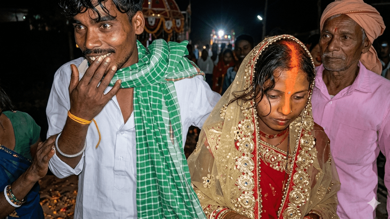 बिहार में होली के दिन प्रेमी जोड़े की कराई गई शादी, गांव वालों ने मंदिर में दिलवाए सात फेरे