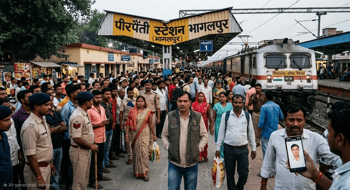 मधेपुरा में तैनात ASI पीरपैंती स्टेशन से गिरफ्तार; मारपीट मामले में थे फरार, ‘वायरल वीडियो’ ने खोली थी पोल