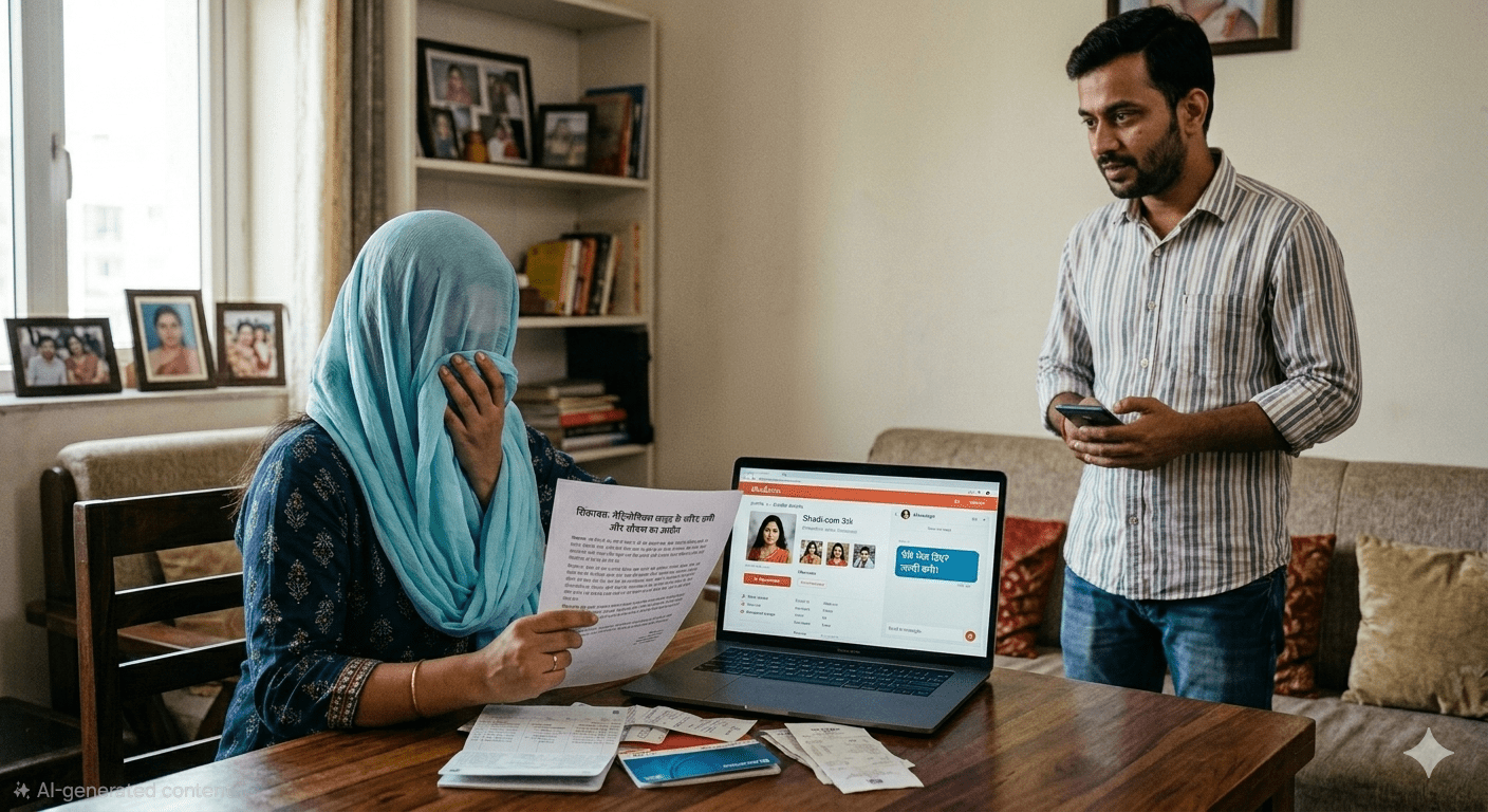 लखनऊ में मैट्रिमोनियल साइट के जरिए ठगी और शोषण का आरोप: शादी का झांसा देकर युवती से दुष्कर्म और ब्लैकमेलिंग का मामला दर्ज