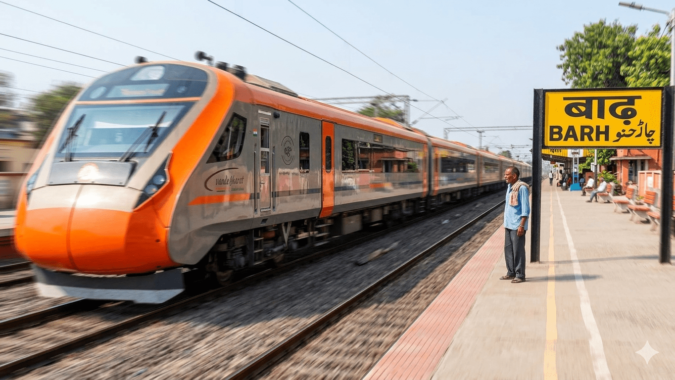 बाढ़ स्टेशन पर दर्दनाक हादसा: वंदे भारत एक्सप्रेस की चपेट में आया युवक, इलाज के दौरान मौत