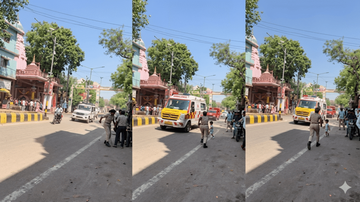 सीएम काफिले के बीच टला बड़ा हादसा,जान की बाजी लगाकर बचाई मासूम की जान, महिला पुलिसकर्मी की हर तरफ तारीफ