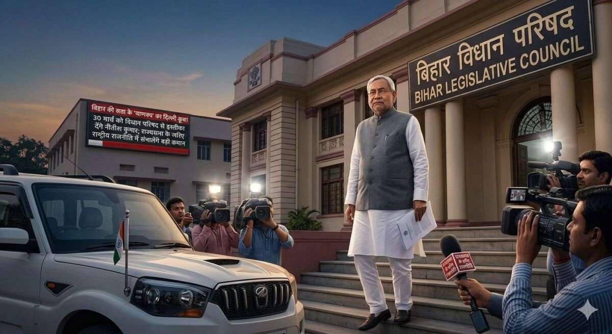 बिहार की सत्ता के 'चाणक्य' का दिल्ली कूच! 30 मार्च को विधान परिषद से इस्तीफा देंगे नीतीश कुमार; राज्यसभा के जरिए राष्ट्रीय राजनीति में संभालेंगे बड़ी कमान