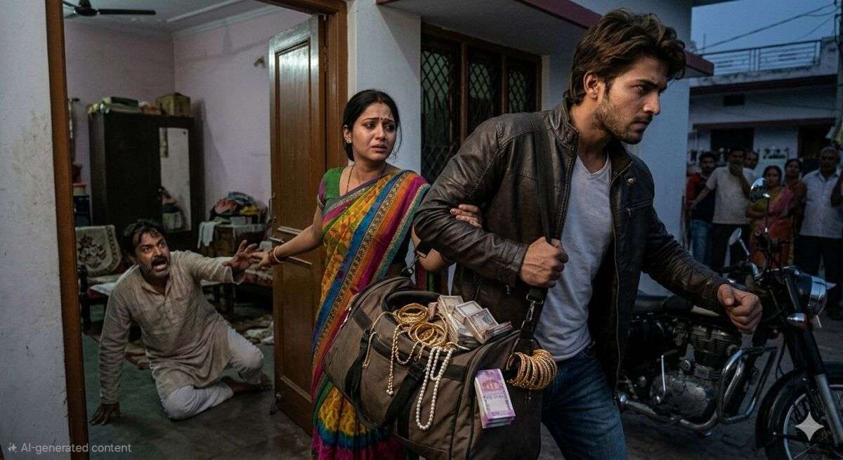'लव, लस्ट और लाचारी' का हाई-वोल्टेज ड्रामा! पति के सामने ही पत्नी को भगा ले गया दबंग प्रेमी; नकदी-जेवर भी साफ, पुलिस के उड़े होश 1 'लव, लस्ट और लाचारी' का हाई-वोल्टेज ड्रामा! पति के सामने ही पत्नी को भगा ले गया दबंग प्रेमी; नकदी-जेवर भी साफ, पुलिस के उड़े होश