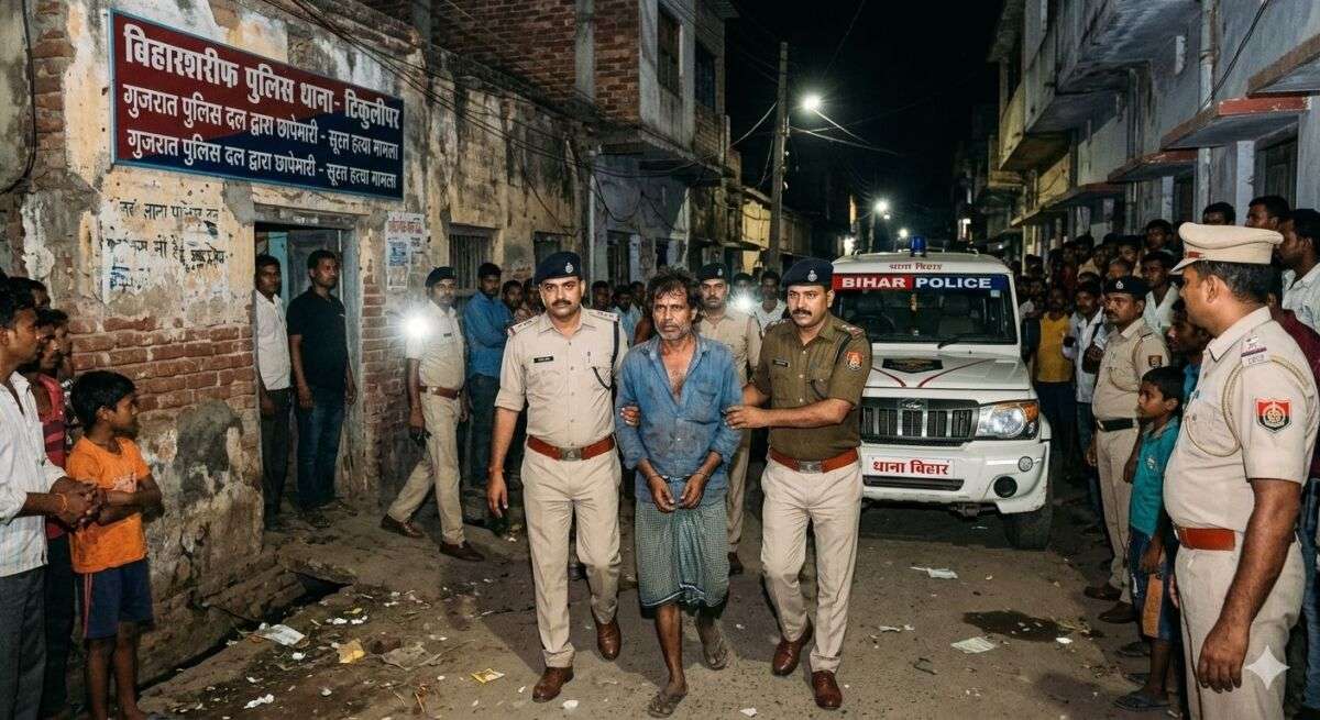बिहारशरीफ में ‘सूरत’ के कातिल को बचाने के लिए पुलिस पर खूनी हमला! महिला दारोगा समेत 3 लहूलुहान; टिकुलीपर में गुजरात और बिहार पुलिस की संयुक्त छापेमारी में भारी बवाल