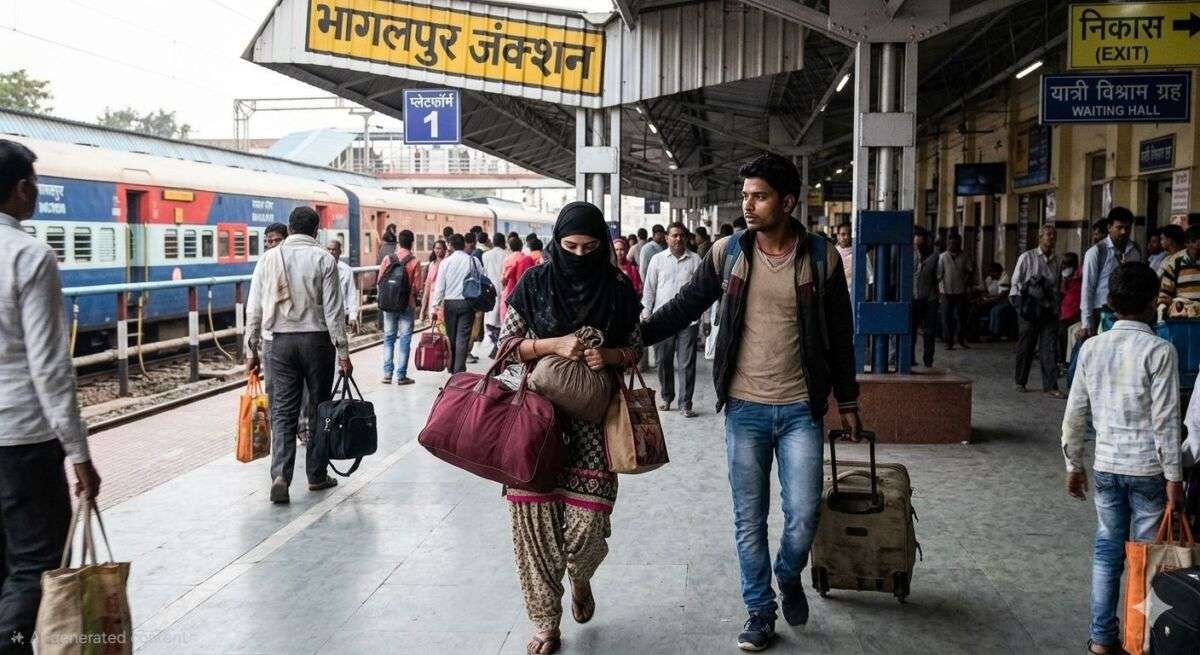 भागलपुर: 'इश्क' में अंधी पत्नी ने ससुराल को लगाया चूना! 3 लाख के जेवर और 1 लाख कैश समेटकर प्रेमी संग फरार; पति को मिली 'जान से मारने' की धमकी