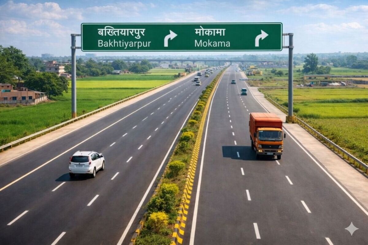 बख्तियारपुर से मोकामा तक सफर होगा आसान: फोरलेन सड़क परियोजना अंतिम चरण में, जल्द खत्म होगा जाम का झंझट 1 बख्तियारपुर से मोकामा तक सफर होगा आसान: फोरलेन सड़क परियोजना अंतिम चरण में, जल्द खत्म होगा जाम का झंझट