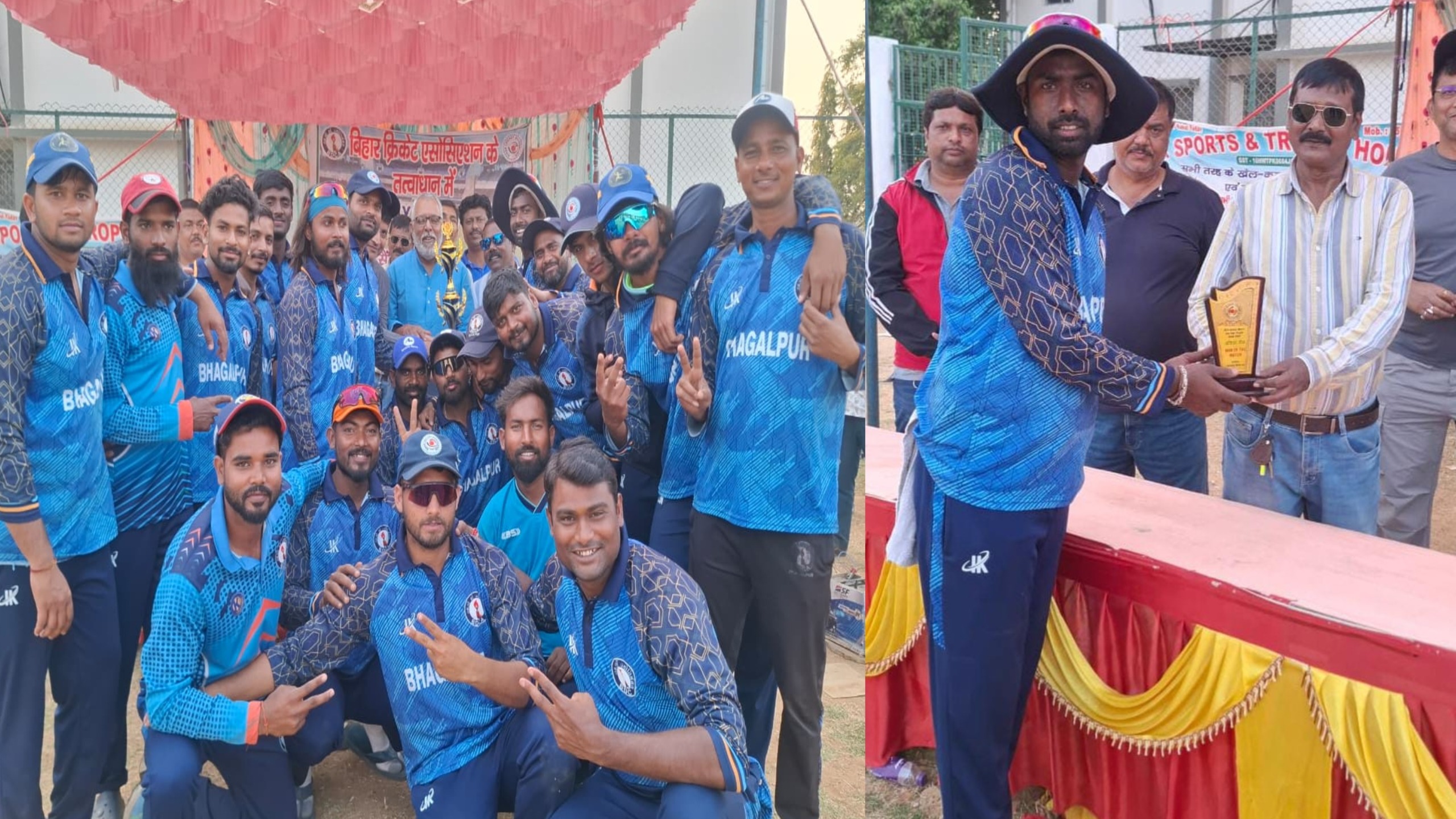 अंगिका जोन का ‘किंग’ बना भागलपुर: बांका को 72 रनों से रौंदकर बना पूल चैंपियन; भानु के ‘पंजे’ ने पलटा मैच का रुख