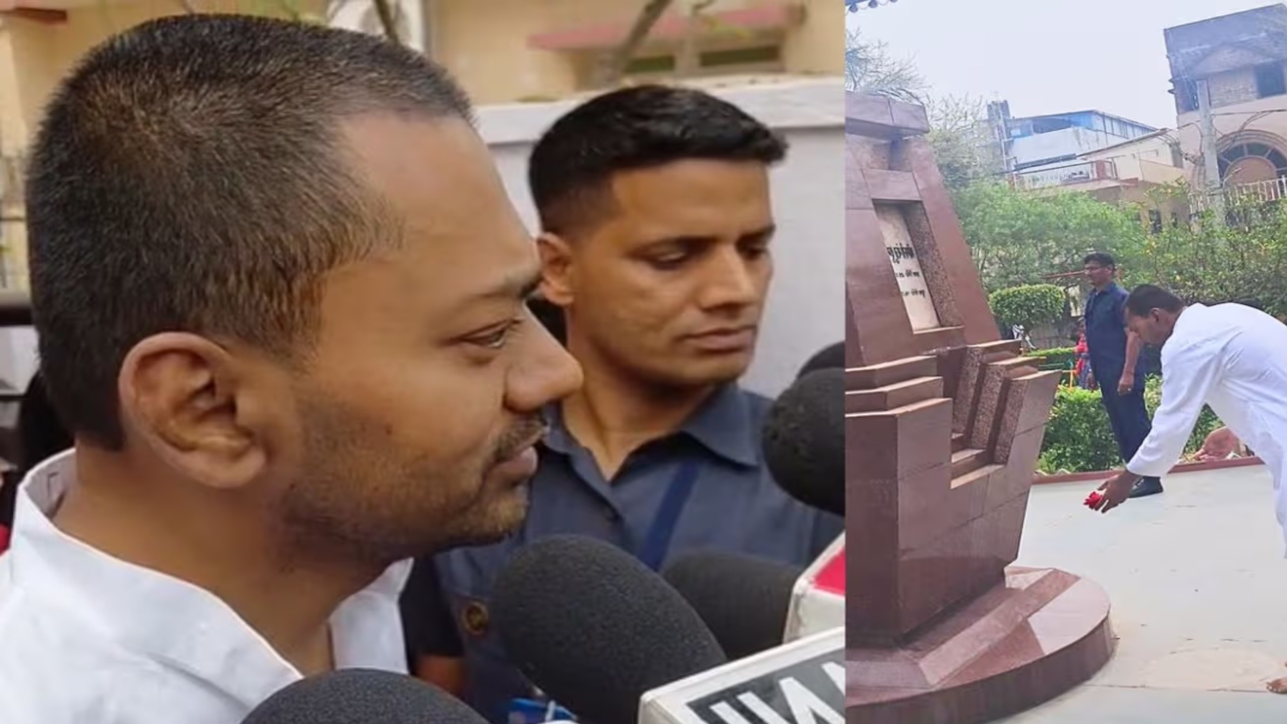 बिहार की सियासत में ‘निशांत’ उदय! मां की प्रतिमा पर टेका मत्था, छलके आंसू; बोले— ’38 जिलों की यात्रा कर सींचूंगा पिता की विरासत’