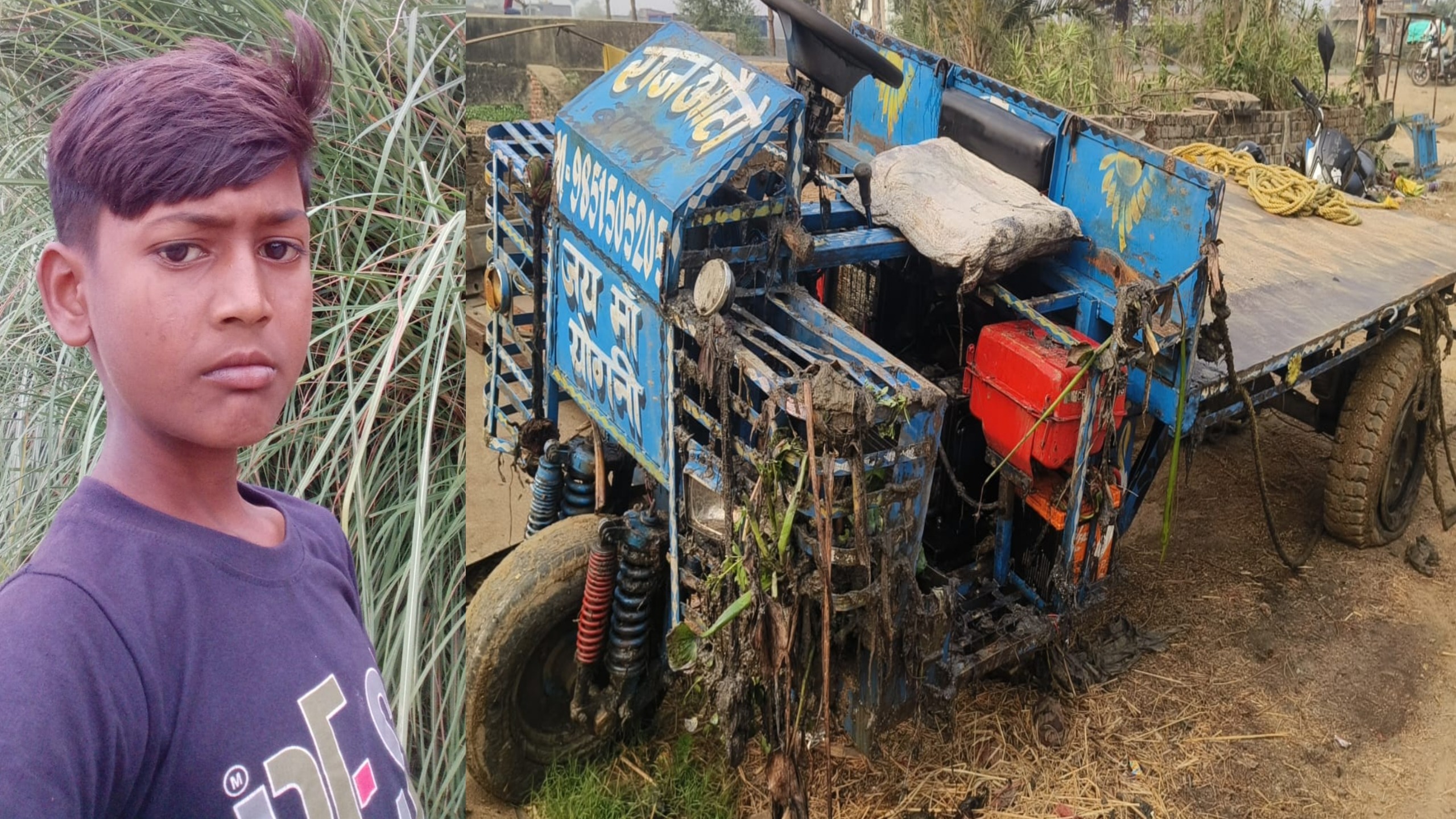 काल बना ‘जुगाड़’! सड़क पर पलटा अनियंत्रित ठेला, 17 वर्षीय किशोर की दर्दनाक मौत; मायागंज अस्पताल में तोड़ा दम