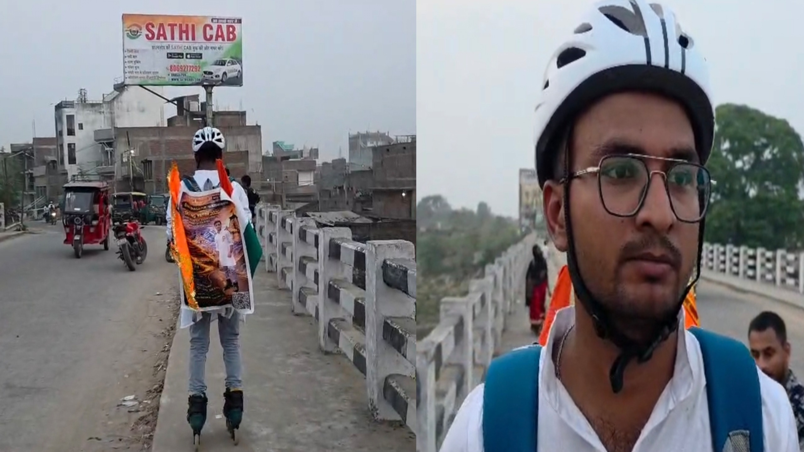 भागलपुर से केदारनाथ… वो भी स्केटिंग करते हुए! 1500 किमी का सफर और 90 दिनों का संकल्प; साहेबगंज के सन्नी ने शुरू की ‘साहस की महायात्रा’