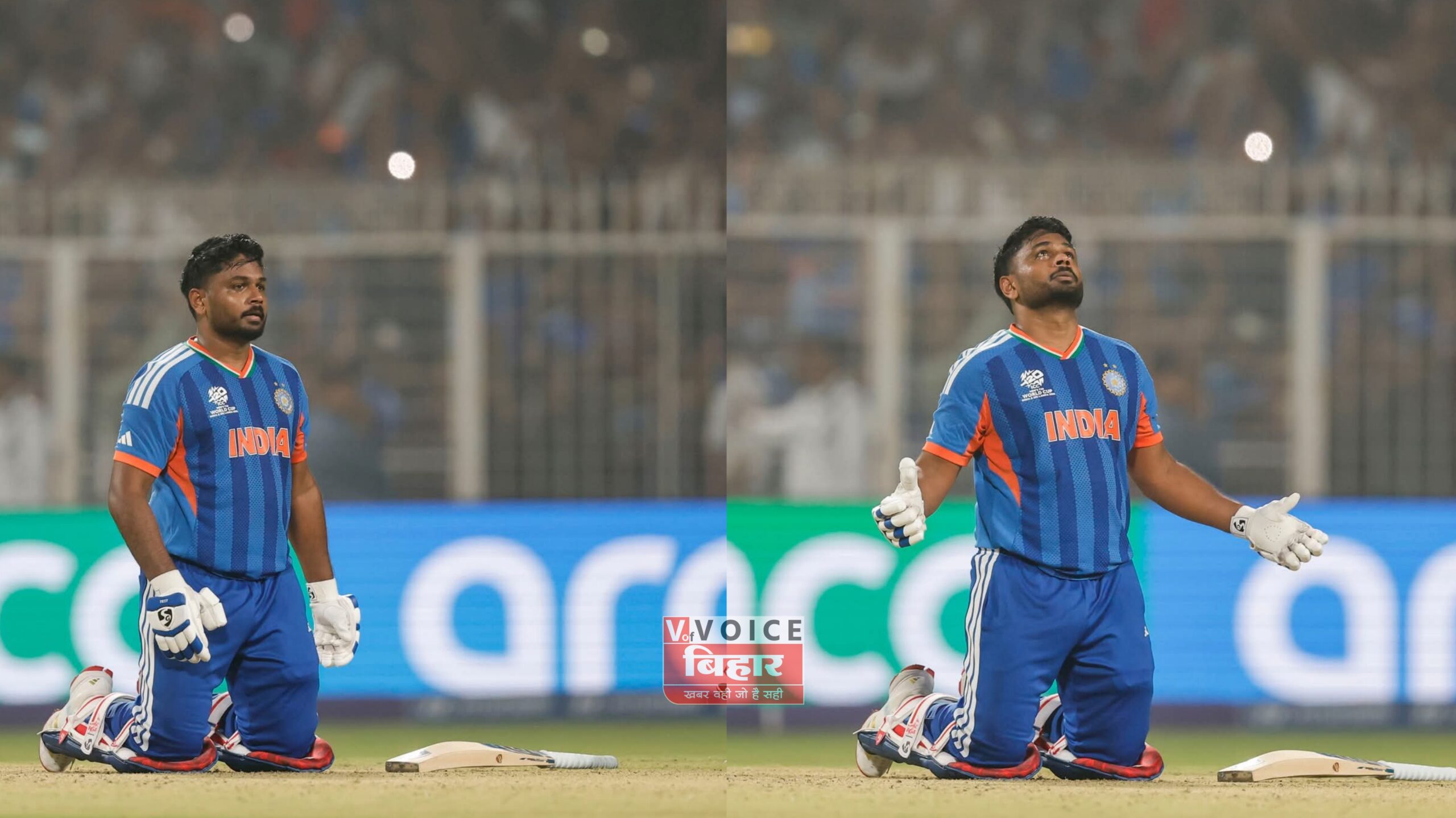 वेस्टइंडीज के खिलाफ संजू सैमसन का भावुक जश्न, वीडियो हुआ वायरल