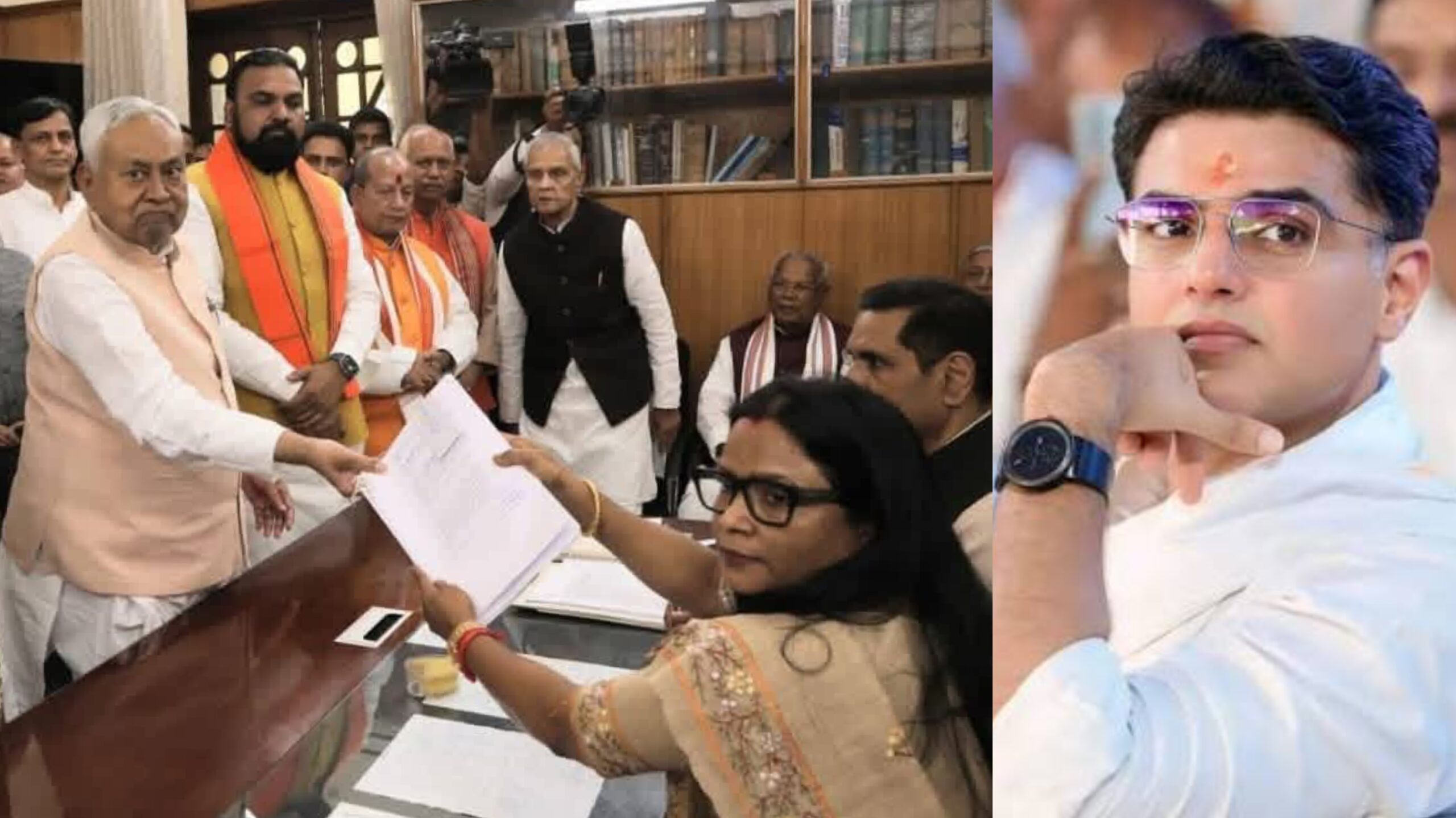 कांग्रेस नेता सचिन पायलट ने नीतीश कुमार के राज्यसभा जाने पर जताई चिंता