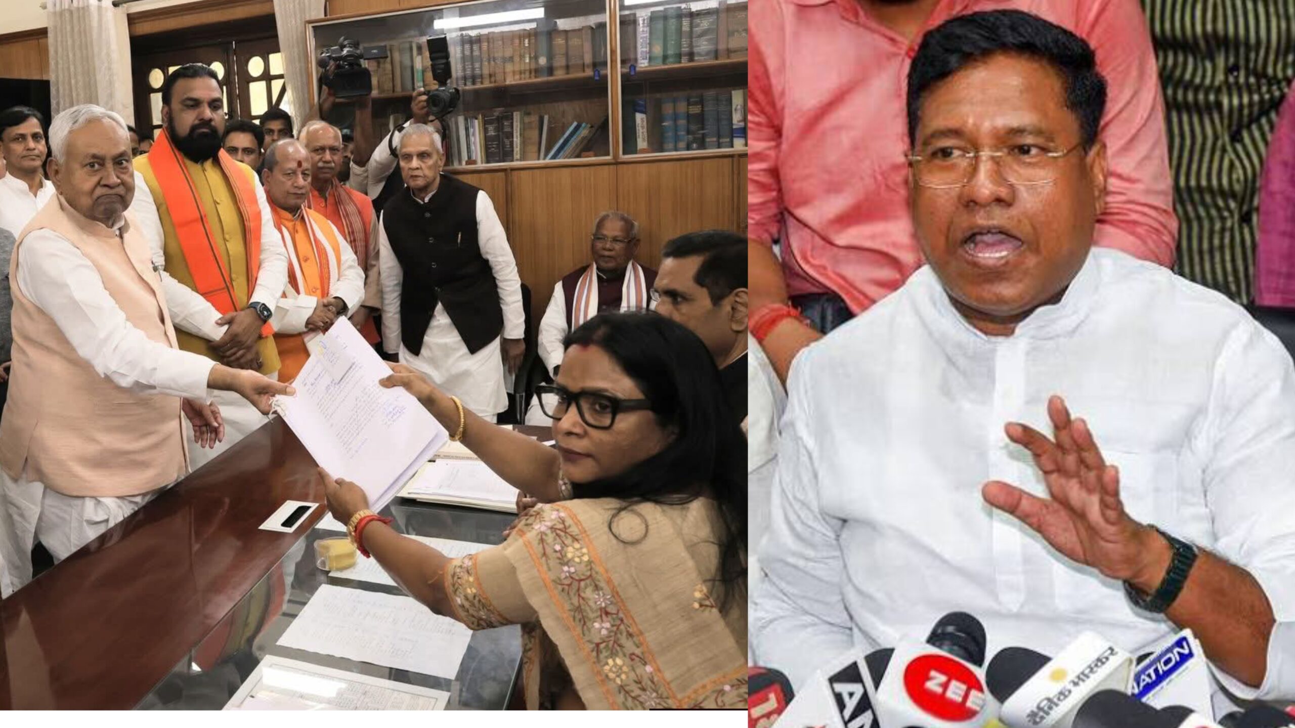 डॉ. संतोष कुमार सुमन ने नीतीश कुमार को राज्यसभा चुनाव–2026 के लिए शुभकामनाएँ दी