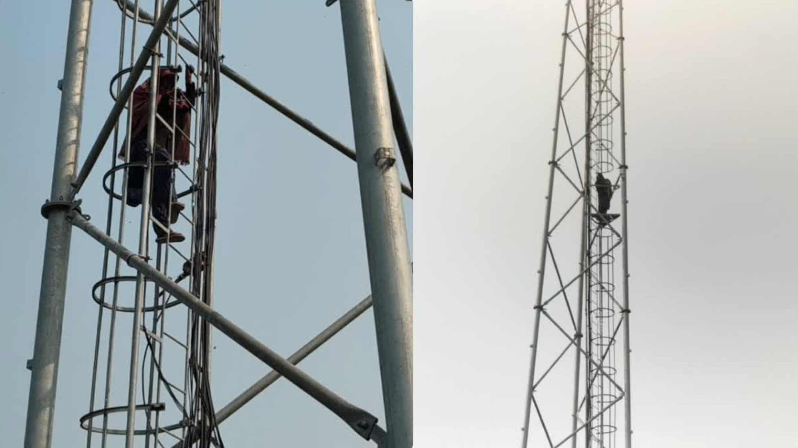 बिहार में युवती ने मोबाइल टावर पर चढ़कर प्रेमी की रिहाई की मांग की