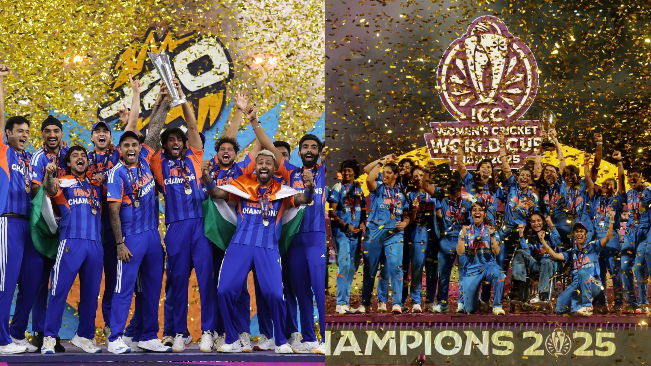 टी20 वर्ल्ड कप 2026 जीत के बाद BCCI का बड़ा ऐलान, ‘NAMAN’ अवॉर्ड सेरेमनी में सम्मानित होंगी 5 वर्ल्ड चैंपियन टीमें