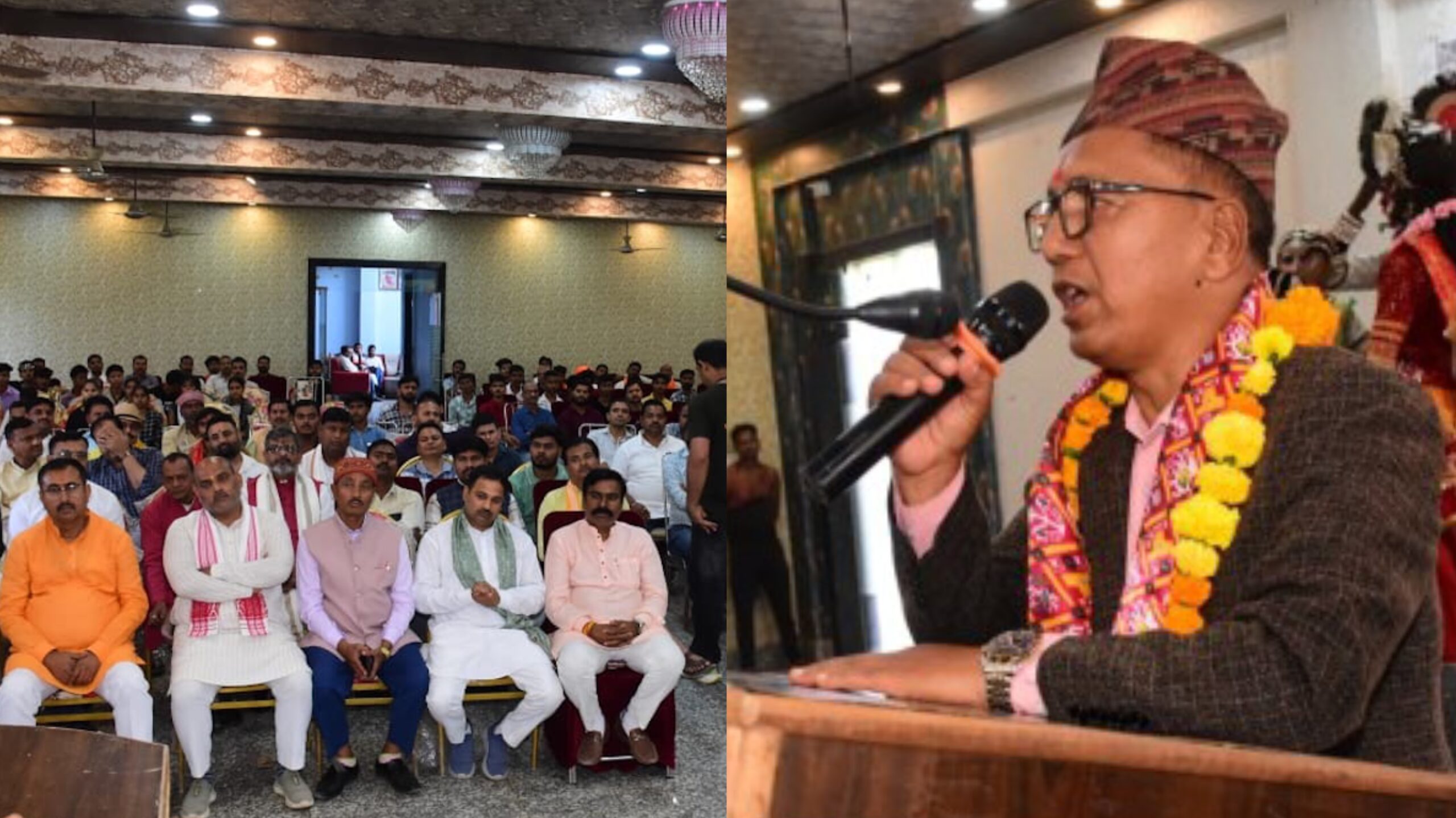 तुलसीपुर में भारत-नेपाल मैत्री होली मिलन समारोह, सांस्कृतिक कार्यक्रमों से सजा मधुरिमा मिलन हॉल