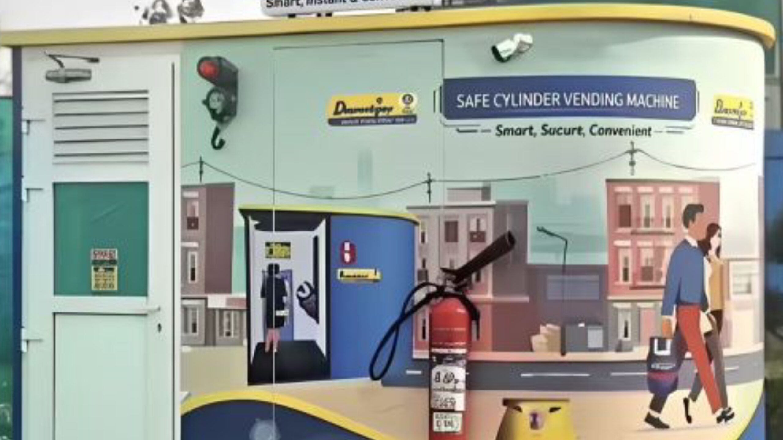 गुरुग्राम में शुरू हुआ देश का पहला LPG ATM, अब 24×7 मिलेगा गैस सिलेंडर