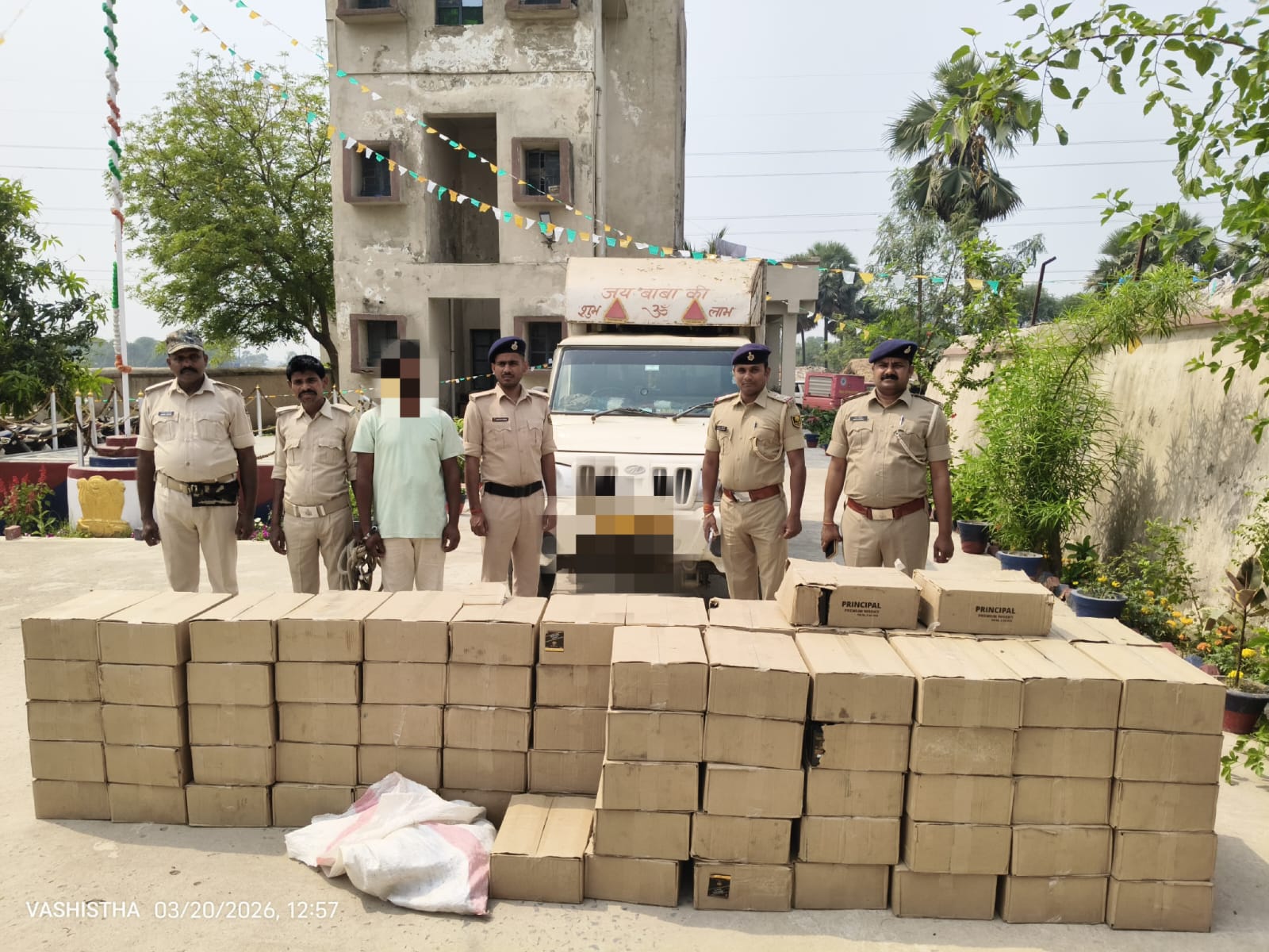 भागलपुर में शराब माफिया के ‘मेगा’ प्लान पर फिरा पानी! झारखंड से सहरसा जा रही 847 लीटर विदेशी शराब जप्त; सनोखर पुलिस की बड़ी कामयाबी