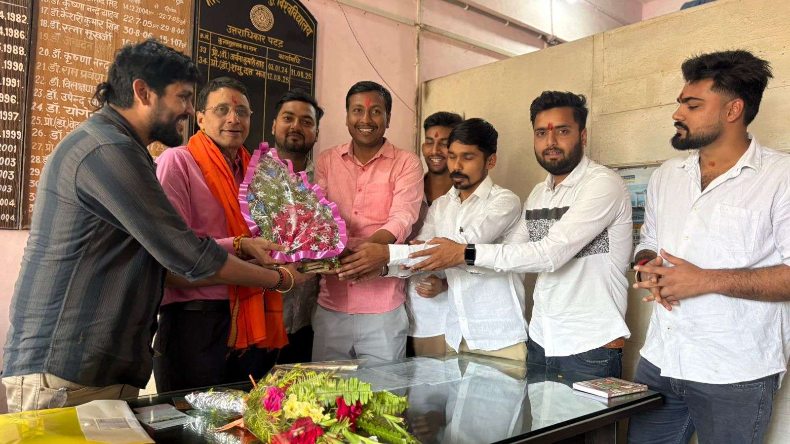 TMBU में ‘अनुशासन’ की नई पारी! डॉ. मुकेश सिंह बने विश्वविद्यालय के नए प्रॉक्टर; ABVP ने जताई खुशी, बोले— “छात्र हित की हुई जीत”