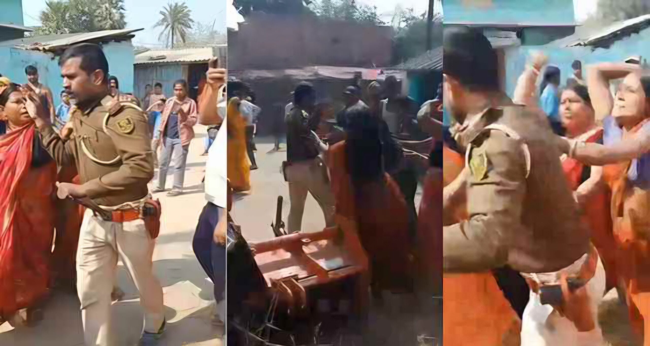 सहरसा : बंधकों को छुड़ाने गई पुलिस पर हमला, महिलाओं ने दारोगा पर बरसाए थप्पड़; वीडियो वायरल