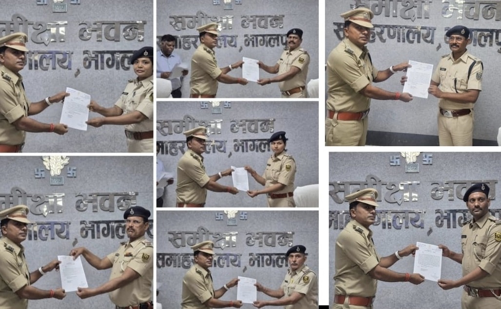 भागलपुर पुलिस के ‘रियल हीरोज’: SSP ने इन जांबाज अफसरों को नवाजा; पेंडिंग केस निपटाने में कहलगांव और बबरगंज थाना अव्वल