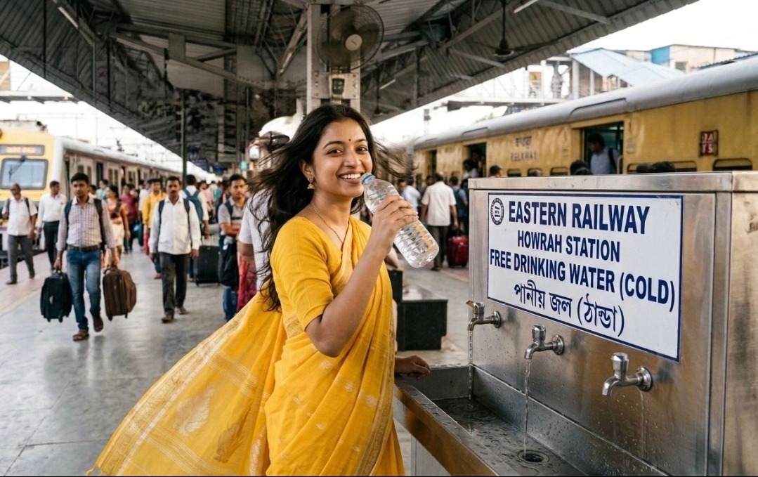 गर्मी से पहले ही तैयारी पूरी: पूर्व रेलवे ने स्टेशनों पर लगाए सैकड़ों वाटर कूलर, यात्रियों को मिलेगी राहत