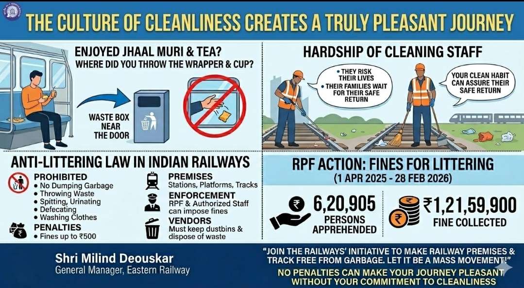 सफ़र से कहीं बढ़कर: स्वच्छता की संस्कृति ही बनाती है यात्रा को सुखद और सुरक्षित