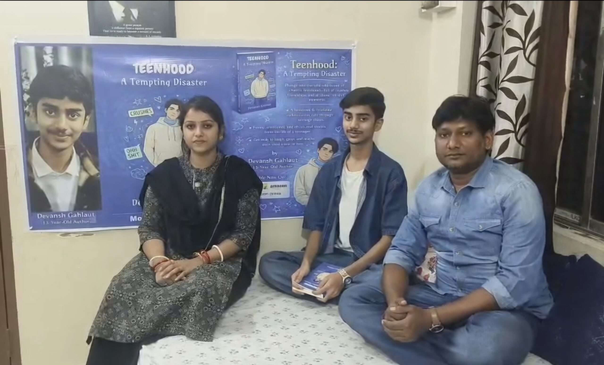 भागलपुर के 13 वर्षीय देवांश ने रचा इतिहास! मां की प्रेरणा से लिखी 'Teenhood: A Tempting Disaster'; डॉक्टर बनने का सपना, पर कलम से भी है अटूट प्यार