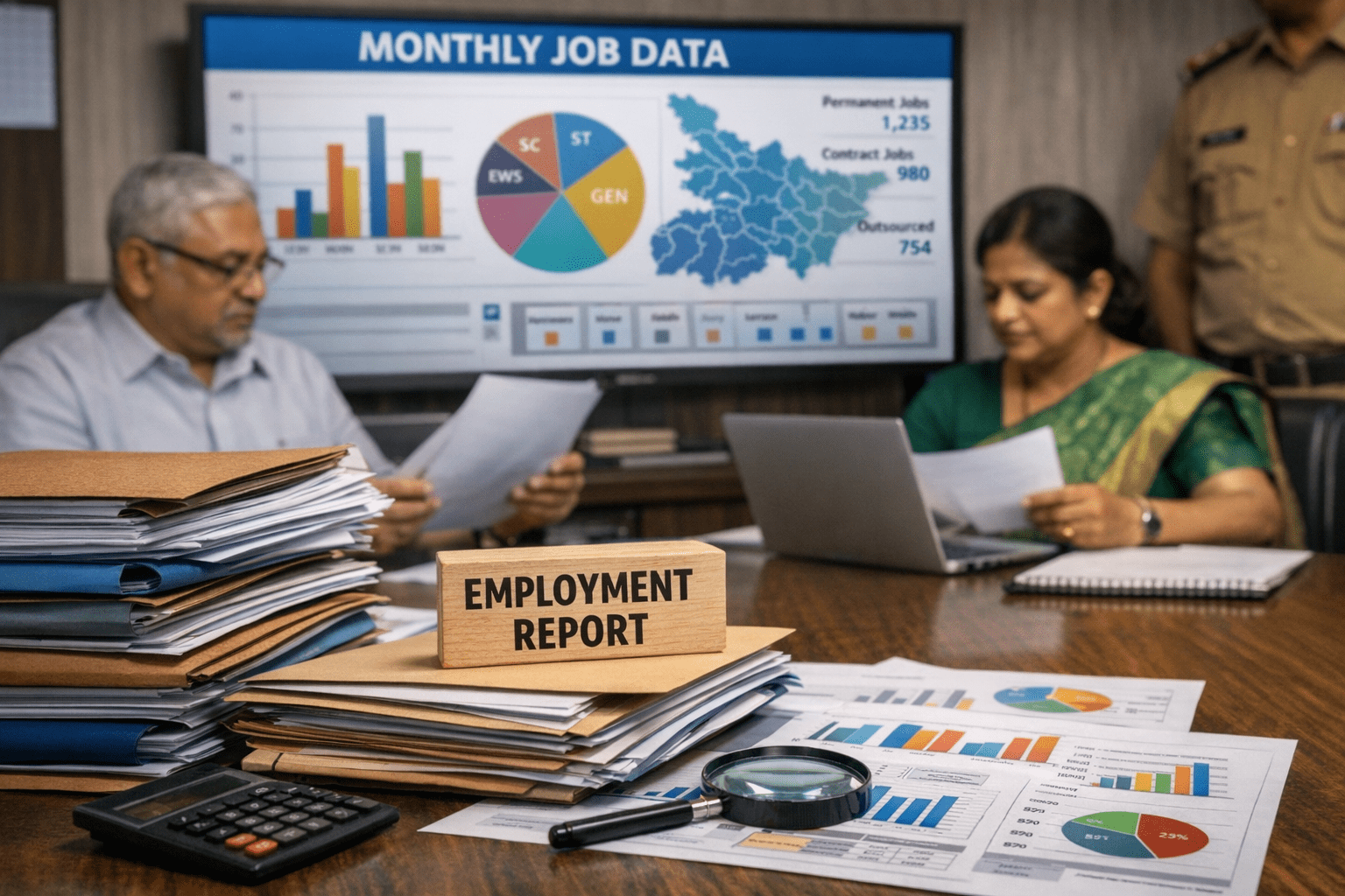 बिहार में रोजगार पर सरकार का सख्त फोकस: हर विभाग को अब हर महीने देना होगा जॉब डेटा, जारी हुआ नया आदेश