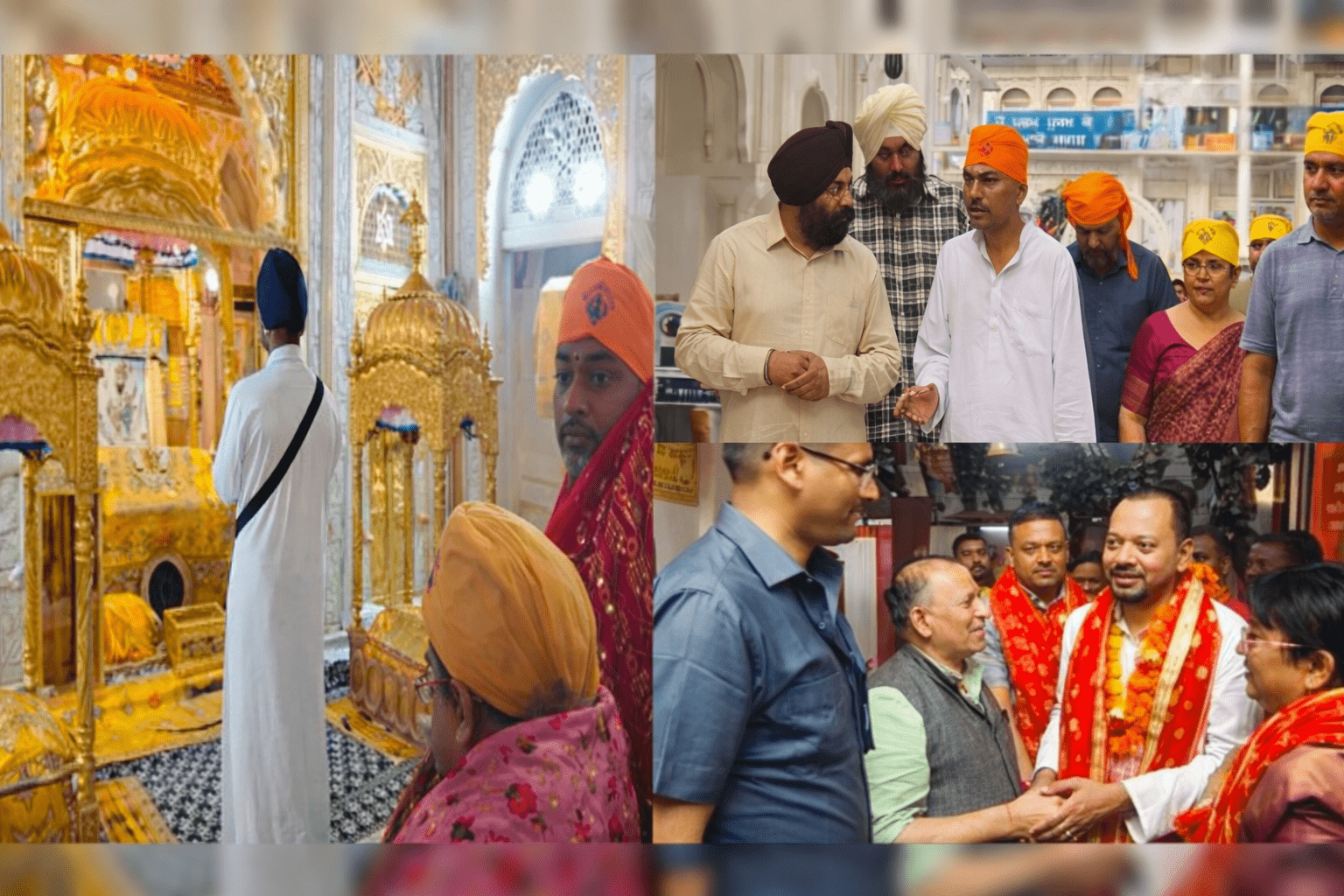 मंदिर और मजार के बाद गुरुद्वारा पहुंचे निशांत कुमार, तख्त श्री हरमंदिर साहिब में मत्था टेककर लिया आशीर्वाद