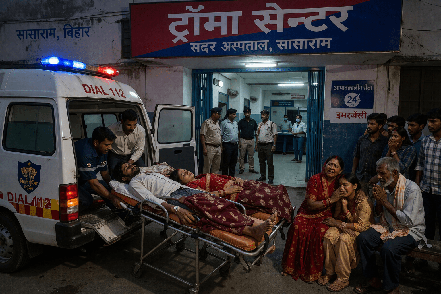 रोहतास में दर्दनाक घटना: पारिवारिक विवाद से तंग आकर नवविवाहित दंपति ने खाया जहर, हालत गंभीर