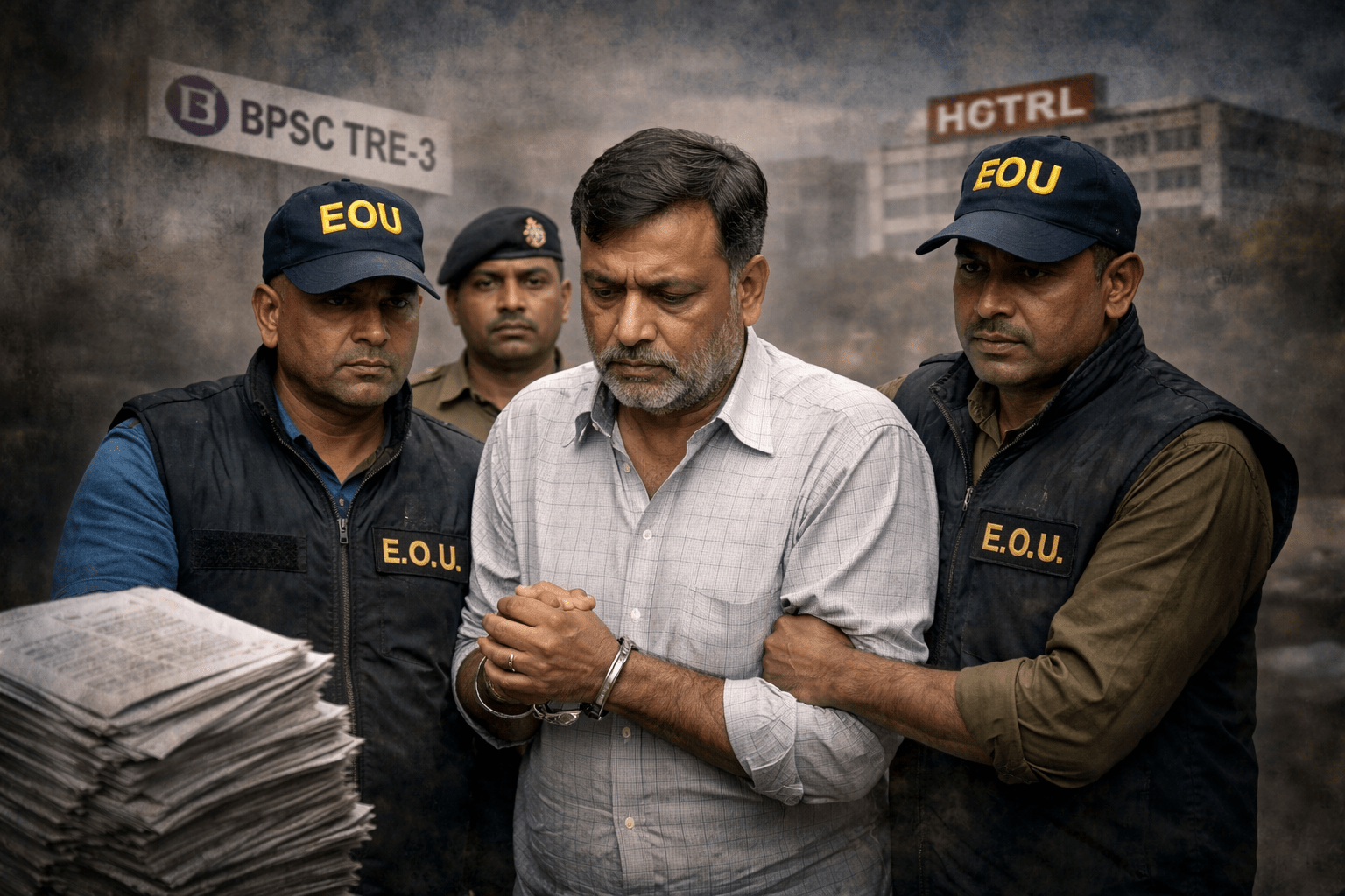 BPSC TRE-3 पेपर लीक कांड में बड़ा खुलासा: EOU ने ‘डब्लू मुखिया’ को किया गिरफ्तार, 2015 से चल रहा था नेटवर्क