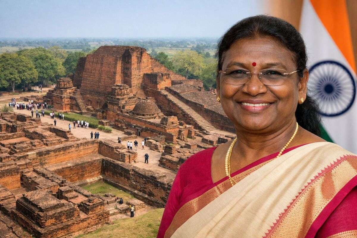 राष्ट्रपति द्रौपदी मुर्मू का नालंदा दौरा 31 मार्च को, विश्व धरोहर स्थल का करेंगी भ्रमण; प्रशासन हाई अलर्ट पर