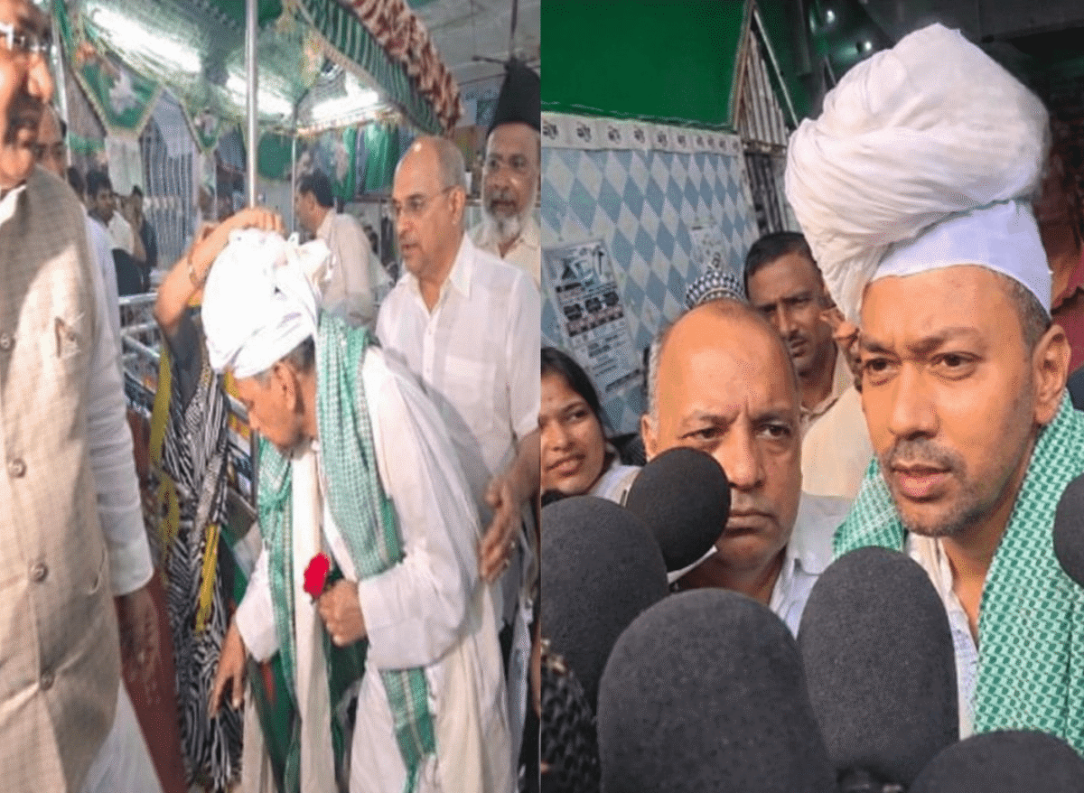 जेडीयू जॉइन करने के बाद हाईकोर्ट मजार पहुंचे निशांत कुमार, लिया आशीर्वाद