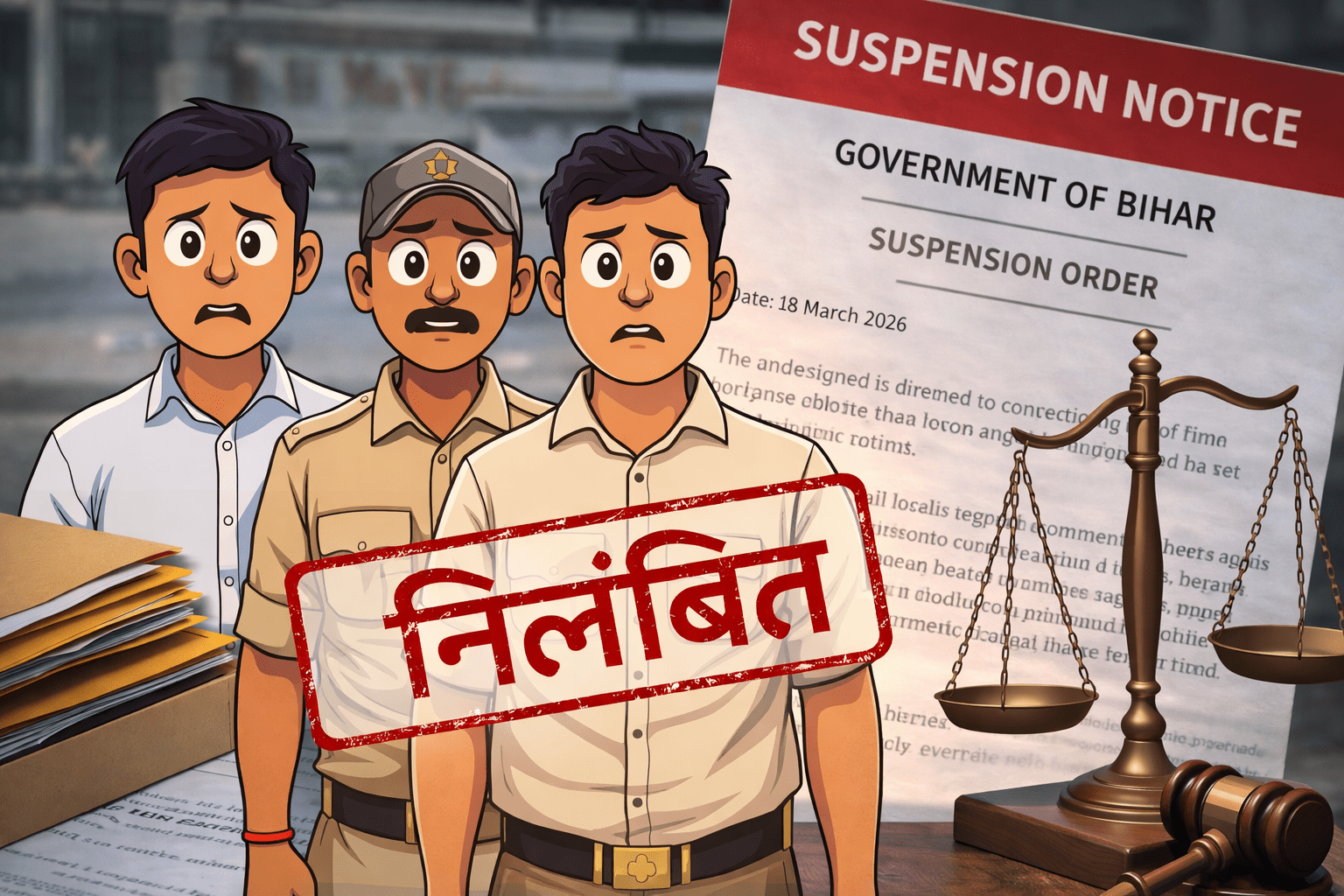 हड़ताली सीओ पर सरकार की बड़ी कार्रवाई: तीन अधिकारी निलंबित, विभागीय जांच के साथ सख्त सजा की तैयारी