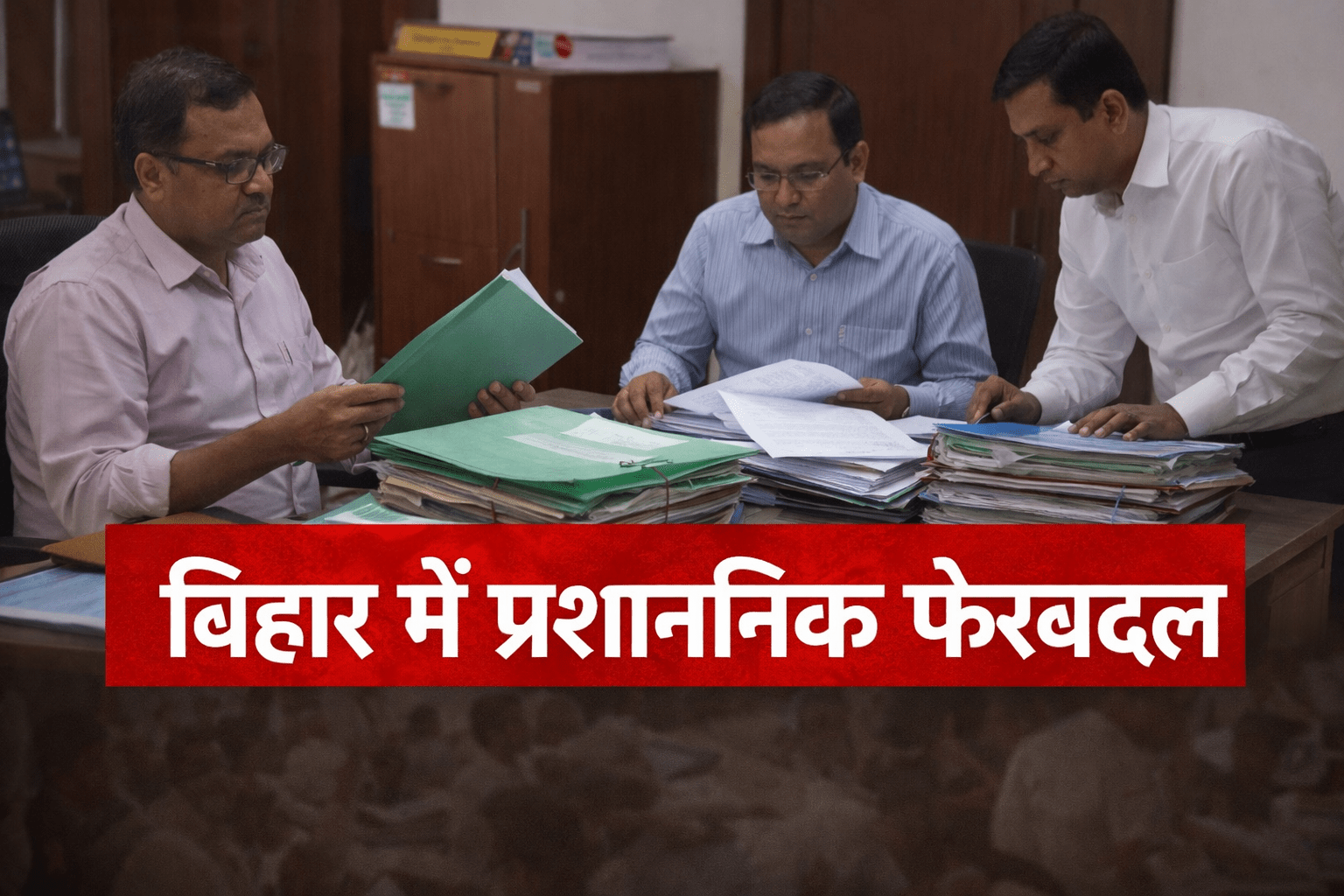 बिहार में बड़ा प्रशासनिक फेरबदल: खाद्य विभाग में 19 आपूर्ति निरीक्षक और 3 प्रखंड आपूर्ति पदाधिकारी ट्रांसफर