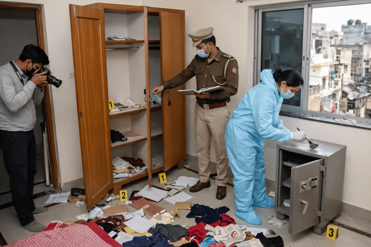 पटना में डॉक्टर के घर बड़ी चोरी, तीन फ्लैटों के ताले तोड़कर 56 लाख से ज्यादा की संपत्ति ले उड़े चोर