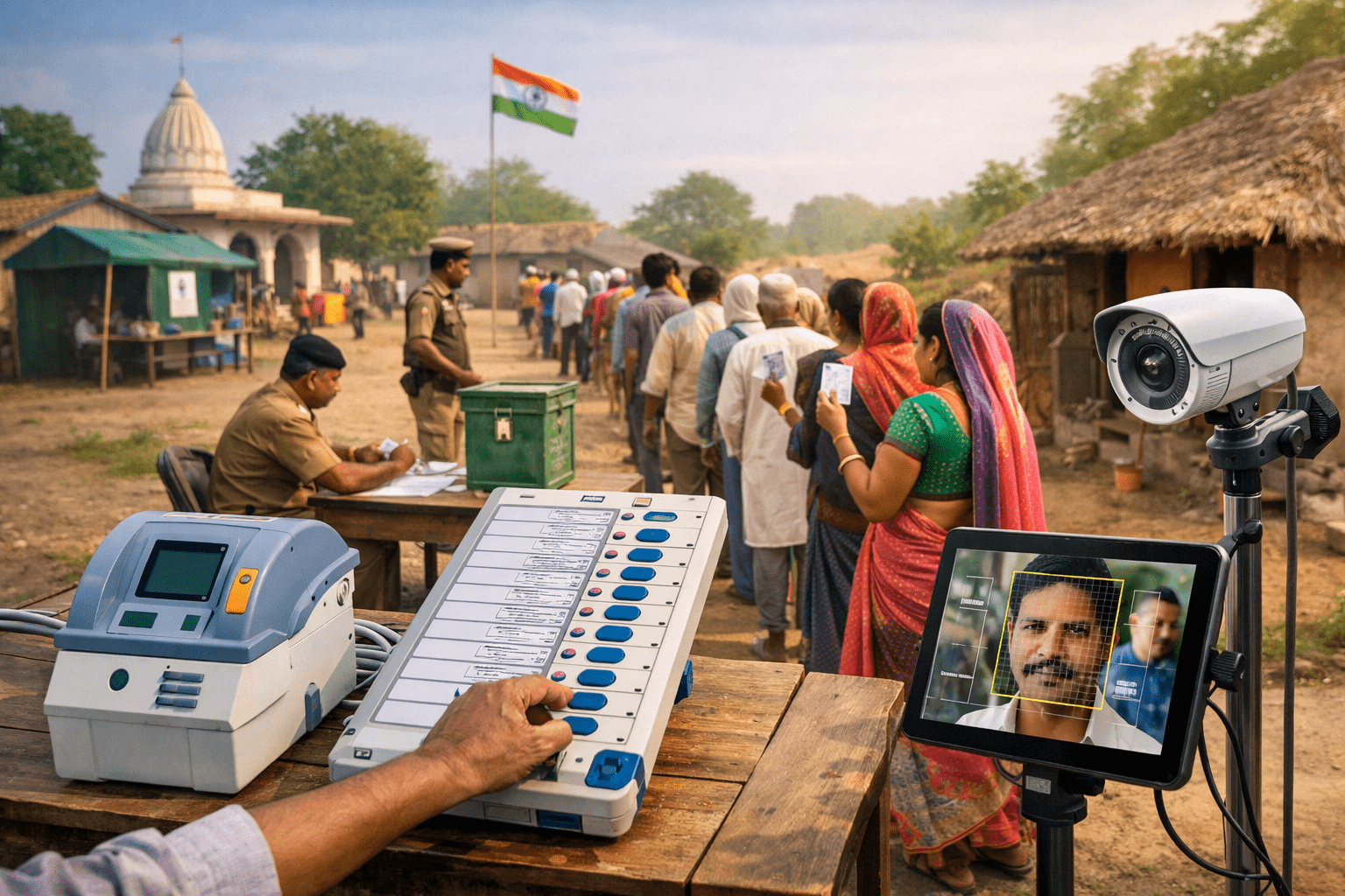 बिहार पंचायत चुनाव 2026 की तैयारियां तेज: EVM से वोटिंग, फेशियल रिकग्निशन से निगरानी; प्रशासन अलर्ट मोड में