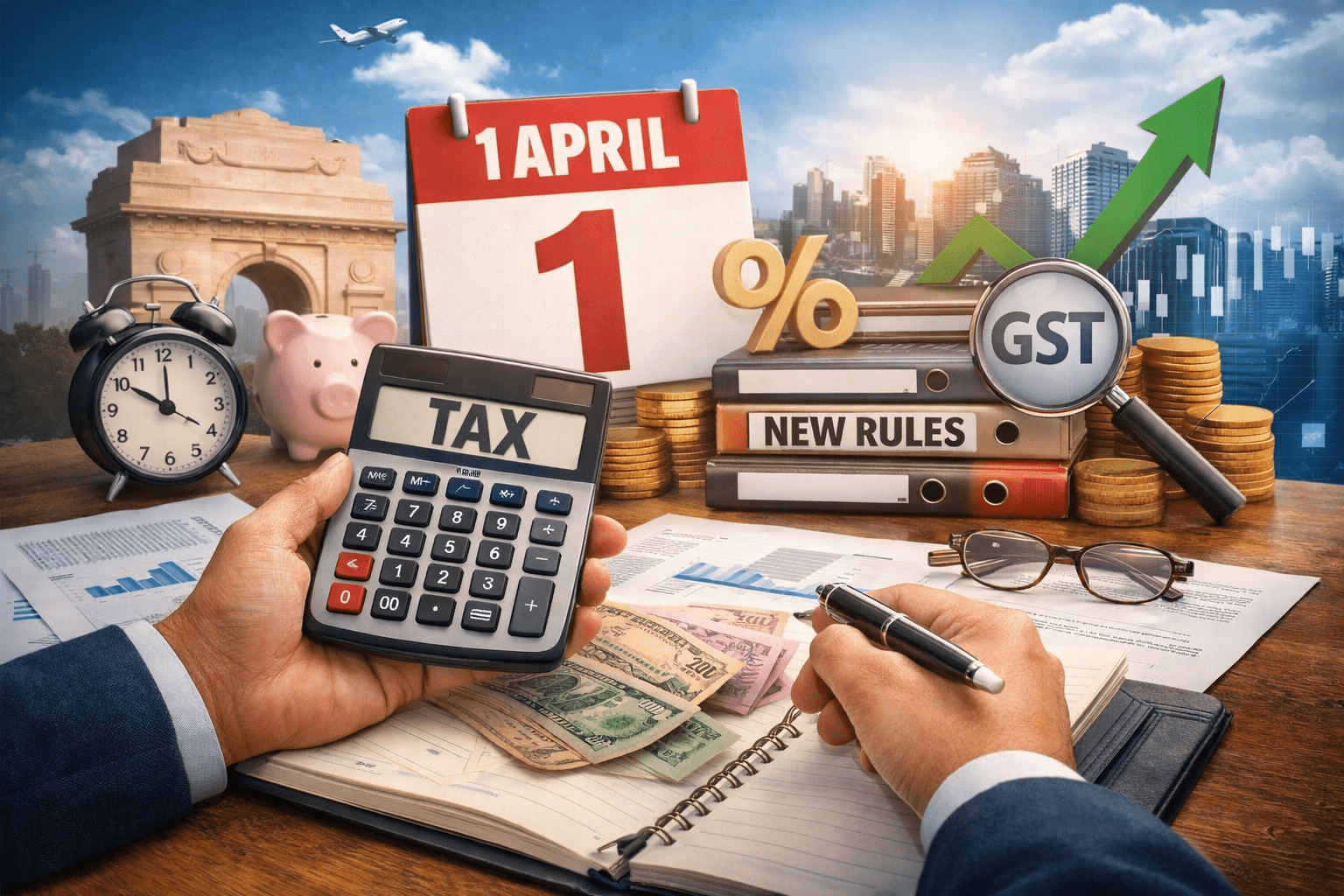 1 अप्रैल से बदल जाएगा टैक्स सिस्टम: इन 10 बड़े बदलावों से आपकी जेब पर पड़ेगा सीधा असर