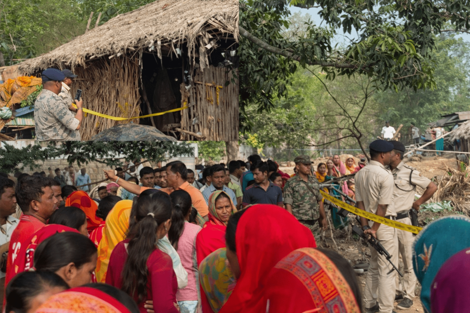 बांका में सनसनीखेज डबल मर्डर: वृद्ध दंपति की गला रेतकर हत्या, जमीन विवाद में वारदात की आशंका