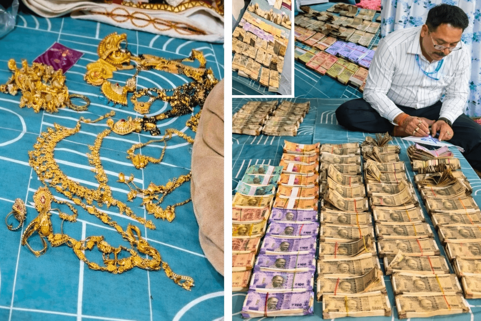 SVU की बड़ी कार्रवाई: BMSICL के DGM पंकज कुमार के ठिकानों पर छापेमारी, 32 लाख नकद और 1.31 करोड़ के सोना-हीरा गहने बरामद