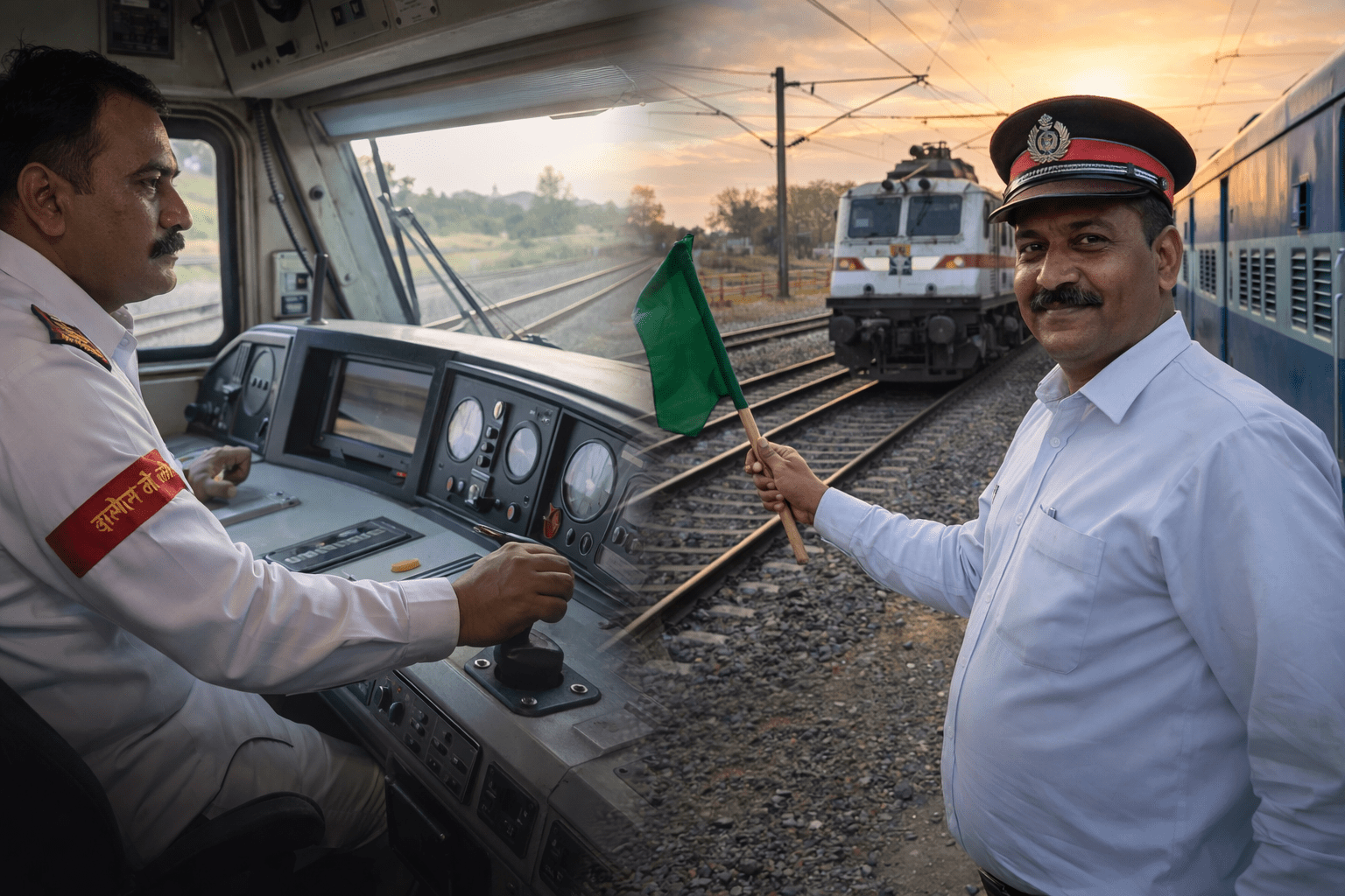 नवरात्रि पर रेलवे कर्मचारियों को बड़ा तोहफा: लोको पायलट और गार्ड्स के KMA में 25% बढ़ोतरी