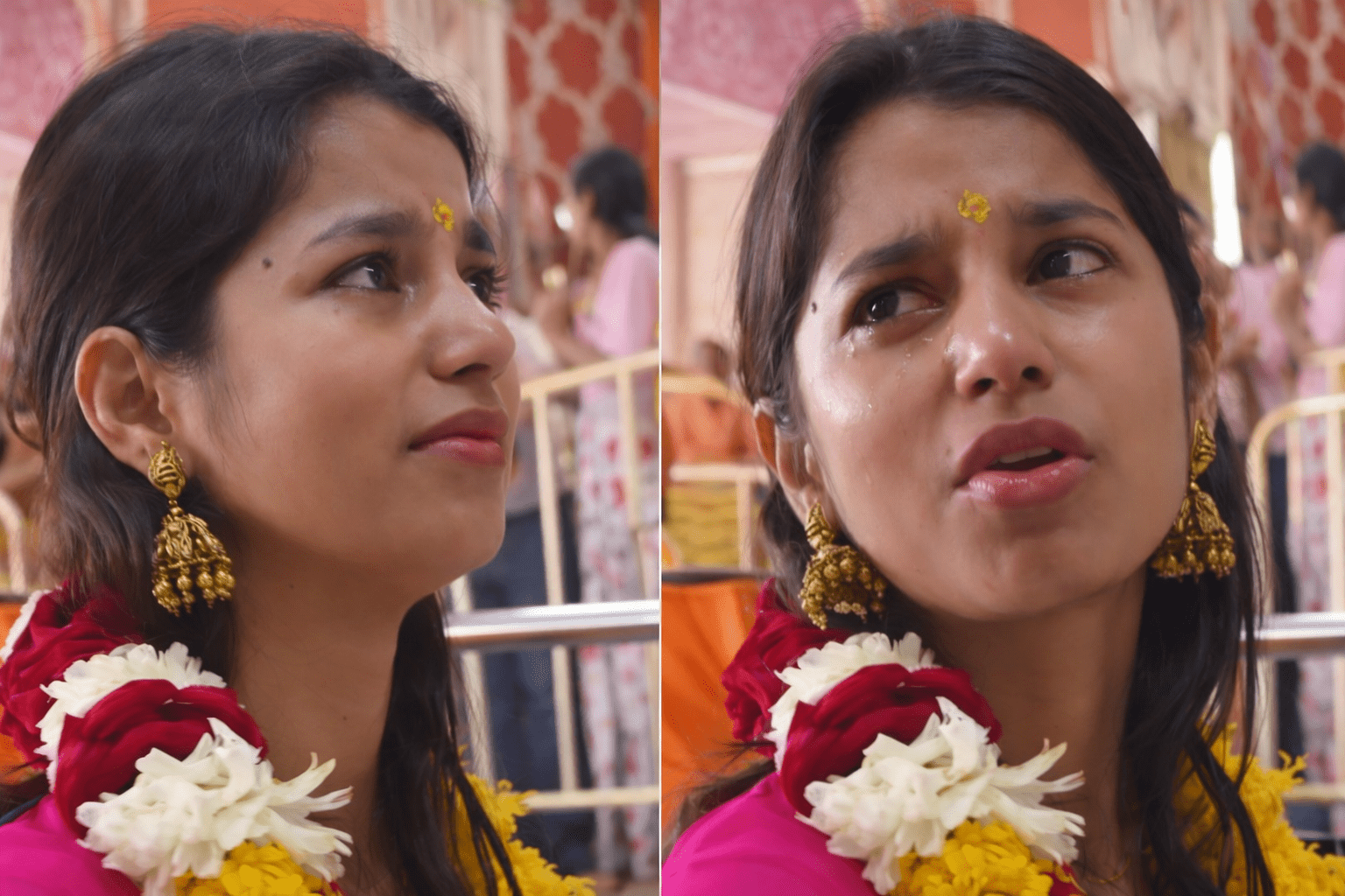 जयपुर के गोविंददेवजी मंदिर में दर्शन के दौरान भावुक हुईं मैथिली ठाकुर, भजनों की गूंज में छलक पड़े आंसू