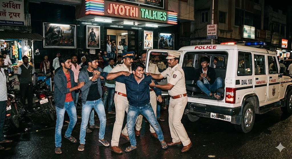 फिल्म देखकर लौट रहे युवकों पर पुलिस का कहर, हिरासत में थर्ड डिग्री का आरोप