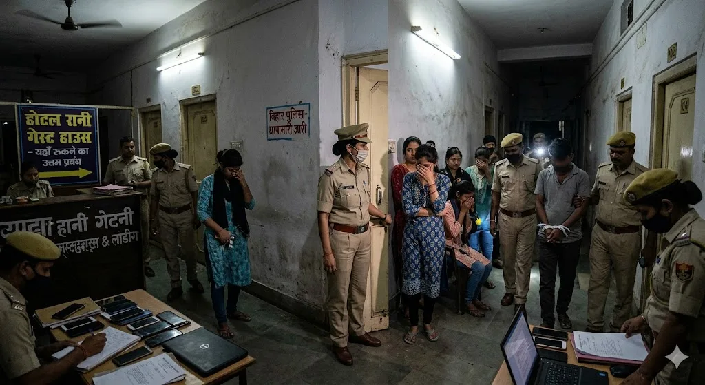 बेगूसराय में होटल पर छापा, देह व्यापार गिरोह का भंडाफोड़; सोशल मीडिया के जरिए फंसाकर महिलाओं को धंधे में धकेलने का खुलासा 1 बेगूसराय में होटल पर छापा, देह व्यापार गिरोह का भंडाफोड़; सोशल मीडिया के जरिए फंसाकर महिलाओं को धंधे में धकेलने का खुलासा