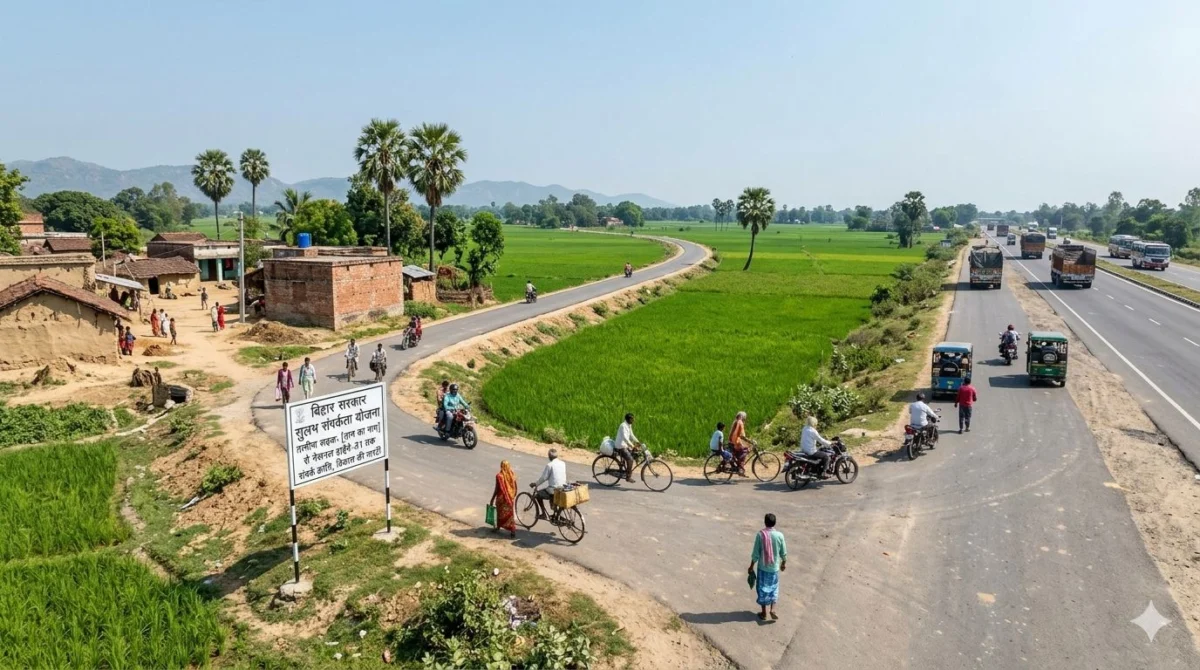 बिहार के गांवों की बदलती तकदीर: सुलभ संपर्कता योजना से सीधे नेशनल हाईवे की दहलीज पर पहुंचेगी ग्रामीण आबादी