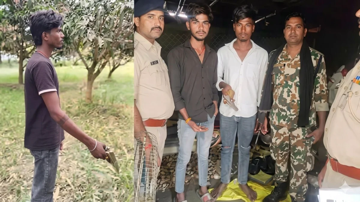 सहरसा: सोशल मीडिया पर हथियार लहराने वाले दो युवक गिरफ्तार, अवैध पिस्तौल बरामद