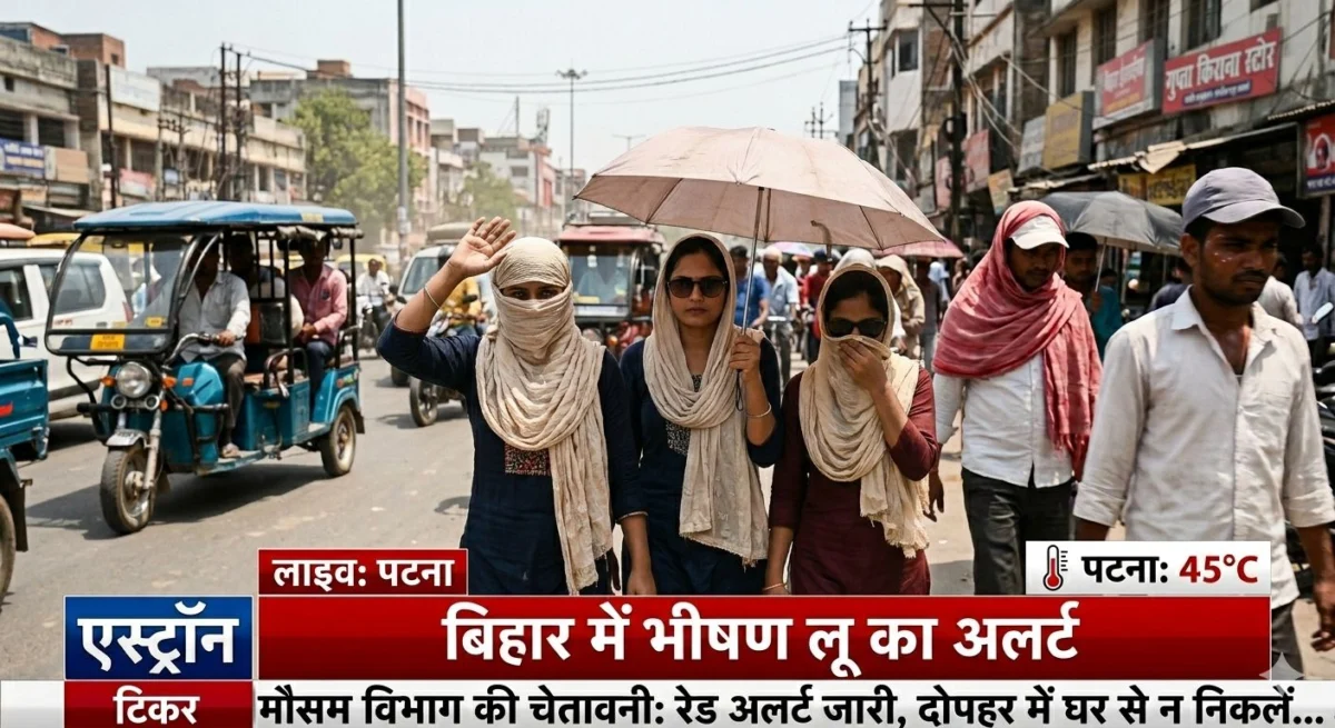 बिहार में भीषण लू का अलर्ट 1 बिहार में भीषण लू का अलर्ट