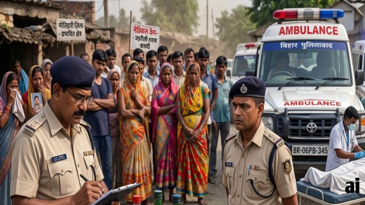 जहरीली शराब का कहर या साजिश? मोतिहारी में संदिग्ध मौतों से हड़कंप, 5 की मौत, 15 बीमार